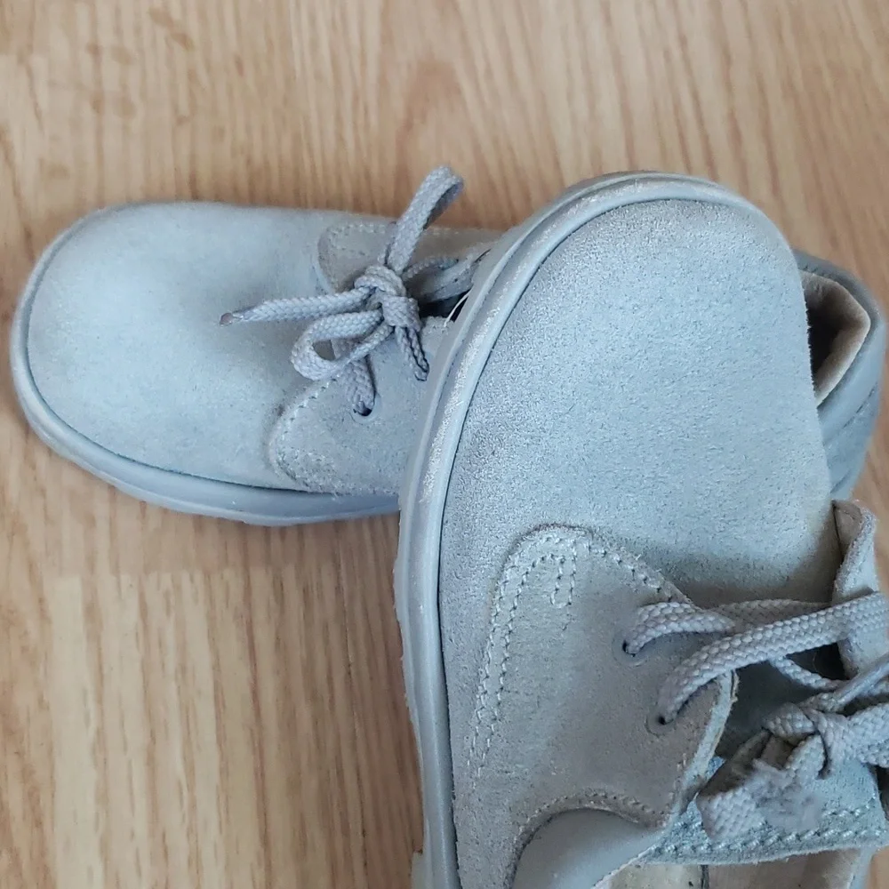 100% Leather Upper & Lining Suede Toddler European Shoes Size  9